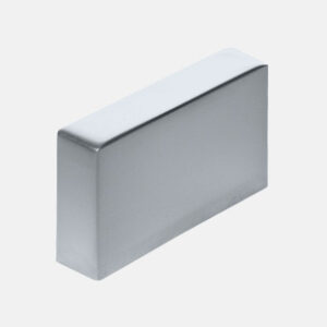 Blockgriff L1 nickel matt lackiert, Bohrabstand 32 mm