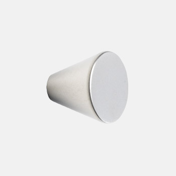 Knopf B1 Kegelknopf nickel matt