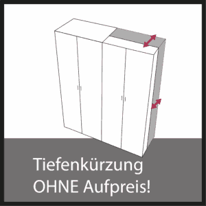 Tiefenkürzung ohne Aufpreis