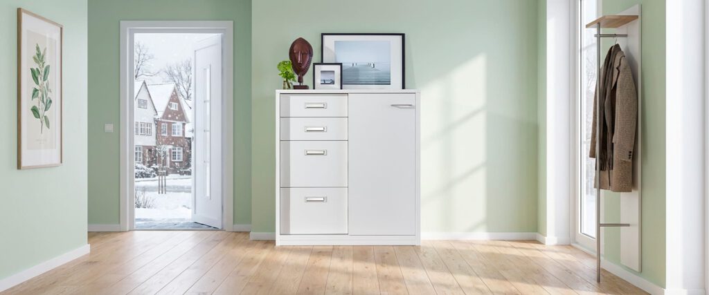 Schiebetüren Kommode für die Diele