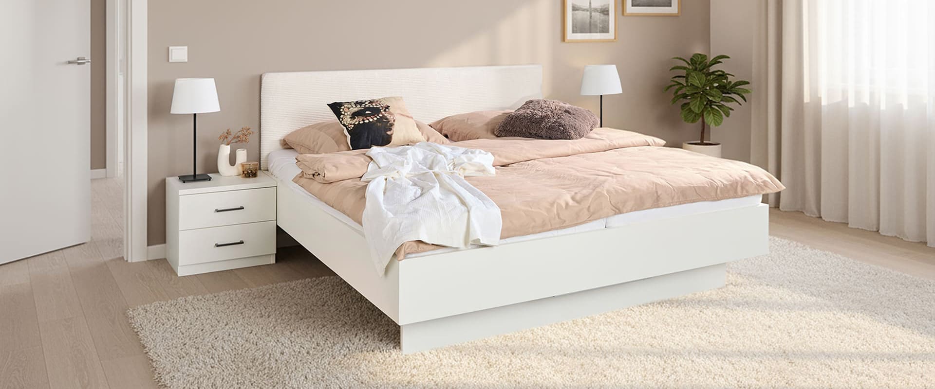 Calmo Bett Schlüter Schlafzimmer