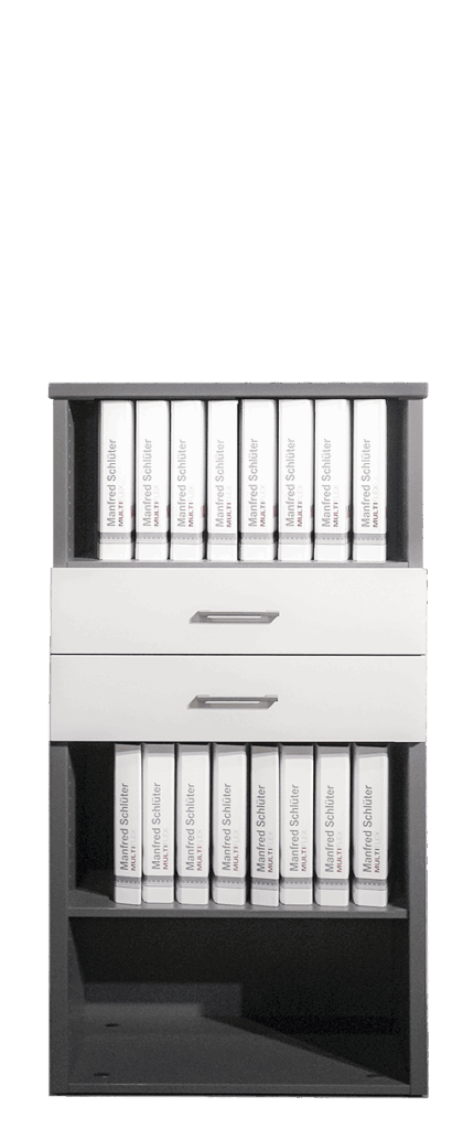 Büromöbelschrank 4 ordnerhoehen breite Variante