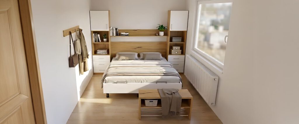 Comfortbett für Hotels und kleinen Apartments