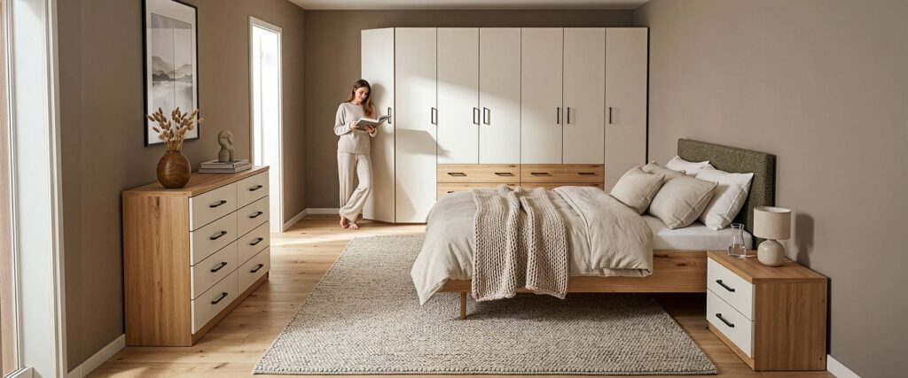 komplette Schlafzimmereinrichtung